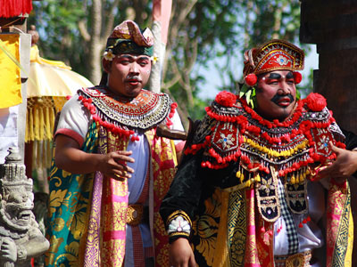 Saveurs Bali spectacles traditionnels